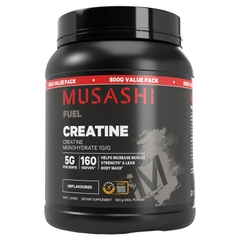 Viên uống tăng sức mạnh cơ bắp Musashi Creatine Monohydrate 500mg