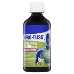 Siro giảm ho dai dẳng và hỗ trợ miễn dịch DURO-TUSS Lingering Cough Liquid Immune Support Blackberry & Vanilla