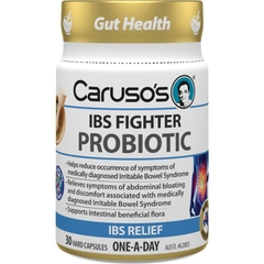 Viên uống men vi sinh hỗ trợ hội chứng ruột kích thích Carusos Probiotic - IBS Fighter