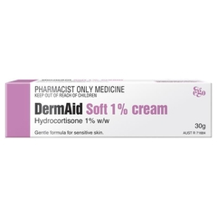Kem bôi trị chàm Dermaid Soft 1% Eczema Cream - Hydrocortisone (S3)
