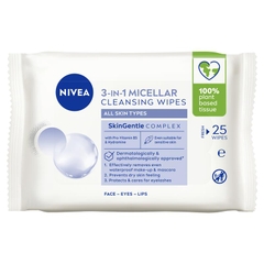 Khăn giấy tẩy trang Nivea 3in1 Micellar Cleansing All Skin Types Wipes