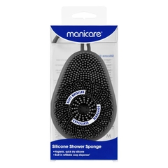 Miếng bọt biển tắm silicone Manicare Silicone Shower Sponge 25509