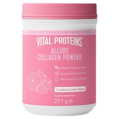Bột uống bổ sung collagen Vital Proteins Allure Collagen Powder Strawberry Lemon