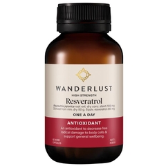 Viên uống hỗ trợ chống lão hóa Wanderlust Resveratrol