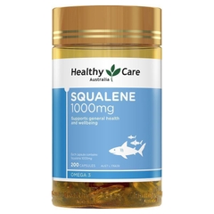 Viên uống dầu gan cá mập Healthy Care Squalene 1000mg