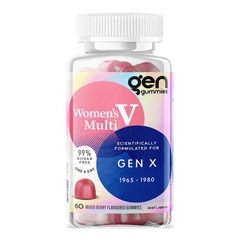 Kẹo dẻo vitamin tổng hợp cho phụ nữ GEN X Gummies Women's Multivitamin Mixed Berry