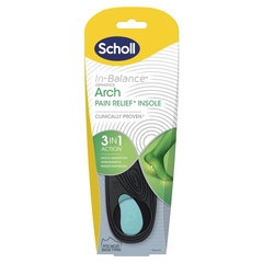 Miếng lót giày chỉnh hình vòm chân và ức bàn chân Scholl In Balance Ball of Foot & Arch Orthotic Insole