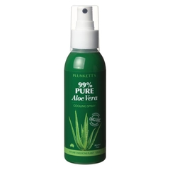 Xịt làm dịu mát da Plunketts 99% Pure Aloe Vera Cooling Spay