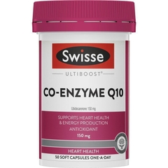 Viên uống hỗ trợ tim mạch Swisse Ultiboost Co-Enzyme Q10 150mg