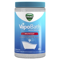 Muối ngâm tắm thư giãn Vicks VapoBath Bath Crystals Non-Medicated Salts