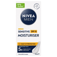Kem dưỡng ẩm bảo vệ da nhạy cảm Nivea Men Sensitive Protective Moisturiser SPF15