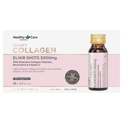 Nước uống Collagen làm đẹp da Healthy Care Beauty Collagen Shots 5000mg 25ml x 7 Bottles