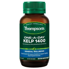Viên uống bổ sung I-ốt Thompson's Kelp 1400mg