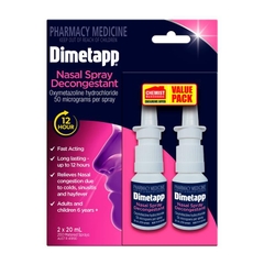 Thuốc xịt mũi giảm nghẹt mũi Dimetapp 12 Hour Nasal Spray