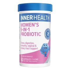Viên uống men vi sinh cho phụ nữ Inner Health Women's 5-in-1 Probiotic