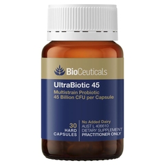 Viên bổ sung men tiêu hoá BioCeuticals UltraBiotic 45 tỷ CFU