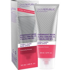 Mặt nạ ngủ dưỡng sáng da Skin Republic Alpha Arbutin 2% + Squalane 10% Overnight Mask