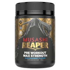Bột uống hỗ trợ tăng sức mạnh trước khi tập Musashi Reaper Preworkout Max Strength