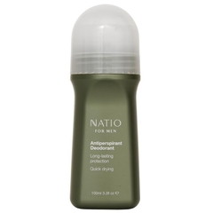 Lăn khử mùi ngăn mồ hôi Natio for Men Antiperspirant Roll On Deodorant