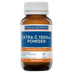 Bột uống tăng miễn dịch Ethical Nutrients Extra C 1000mg Powder 100g