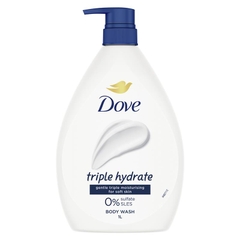 Sữa tắm dưỡng ẩm Dove Essential Care Triple Hydrate Body Wash