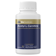 Viên uống hỗ trợ sức khoẻ tim mạch BioCeuticals Acetyl-L-Carnitine 90 viên