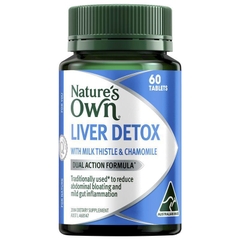 Viên uống hỗ trợ giải độc gan Nature's Own Liver Detox