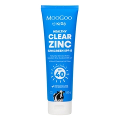 Kem chống nắng cho bé và trẻ nhỏ MooGoo Baby And Child Clear Zinc Sunscreen SPF40