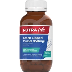 Viên uống hỗ trợ xương khớp Nutra-Life Green Lipped Mussel 850mg