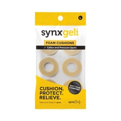Miếng đệm giảm vết chai và điểm tì đè Synxgeli Foam Cushions For Callus & Pressure Spots
