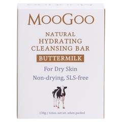Bánh xà phòng làm sạch dưỡng ẩm MooGoo Hydrating Cleansing Bar