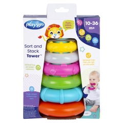 Bộ đồ chơi tháp xếp chồng và phân loại Playgro Sort and Stack Tower