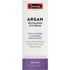 Kem dưỡng mắt tái tạo da Swisse Skincare Argan Revitalising Eye Cream