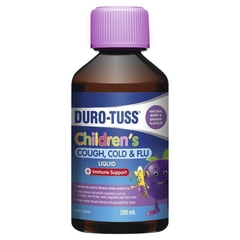 Siro ho, cảm lạnh và cảm cúm cho trẻ em DURO-TUSS Childrens Cough Cold and Flu Liquid