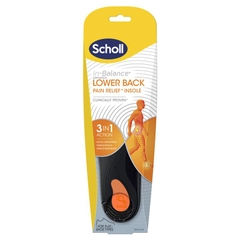 Lót giày chỉnh hình hỗ trợ giảm đau lưng dưới Scholl In Balance Lower Back Orthotic Insole