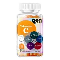Kẹo dẻo bổ sung Vitamin C GEN All Gummies Vitamin C Orange