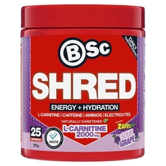 Bột hòa tan hỗ trợ đốt mỡ, tăng năng lượng và bù nước BSc Energy Shred + Hydration Powder Zappo Sour