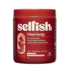 Bột uống bổ sung năng lượng Selfish I Want Energy Juicy Watermelon Flavour