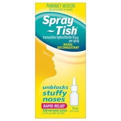Xịt mũi giảm nghẹt mũi Spray-Tish Nasal Decongestant