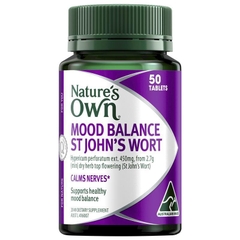 Viên uống hỗ trợ cân bằng tâm trạng Nature's Own Mood Balance St Johns Wort