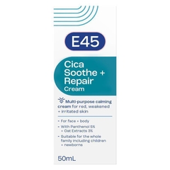 Kem làm dịu và phục hồi da E45 Cica Soothe + Repair Cream