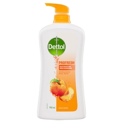 Sữa tắm Dettol Shower Cream Peach & Raspberry Profresh Body Wash