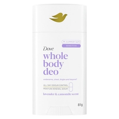 Sáp khử mùi toàn thân Dove Women Whole Body Deodorant Stick