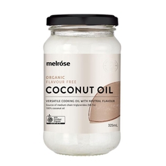 Dầu dừa hữu cơ không mùi Melrose Organic Flavour Free (Refined) Coconut Oil