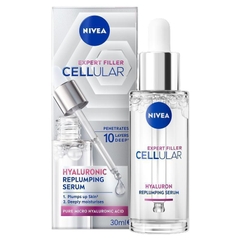Serum dưỡng ẩm căng bóng da Nivea Cellular Filler Expert Replumping Hyaluronic Serum