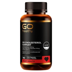 Viên uống hỗ trợ giảm cholesterol GO Healthy Cholesterol Support