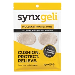 Miếng dán bảo vệ chống chai chân và phồng rộp Synxgeli Moleskin Protectors For Callus & Blisters
