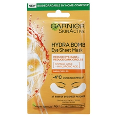 Mặt nạ dưỡng mắt Garnier Hydra Bomb Hyaluronic Acid + Eye Sheet Mask