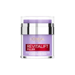 Kem dưỡng cấp nước làm căng bóng da L'Oreal Paris Revitalift Filler Plumping Water Cream Hyaluronic Acid