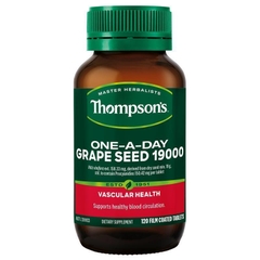 Viên uống chiết xuất hạt nho Thompson's One-A-Day Grape Seed 19000mg